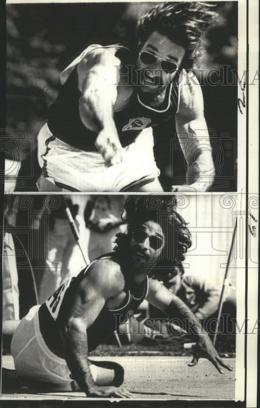 1972 Press Photo Track & Field - Andy Barnett of So. California in NCAA Meet - Historic Images