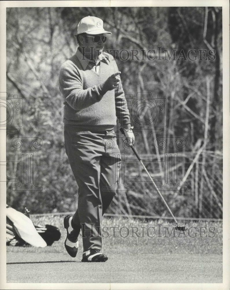 1973 Press Photo Golfer Miller Barber - nos03428 - Historic Images