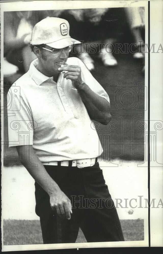 1973 Press Photo Tommy Aaron, Golfing Masters Champion in Pensacola - nos03658- Historic Images