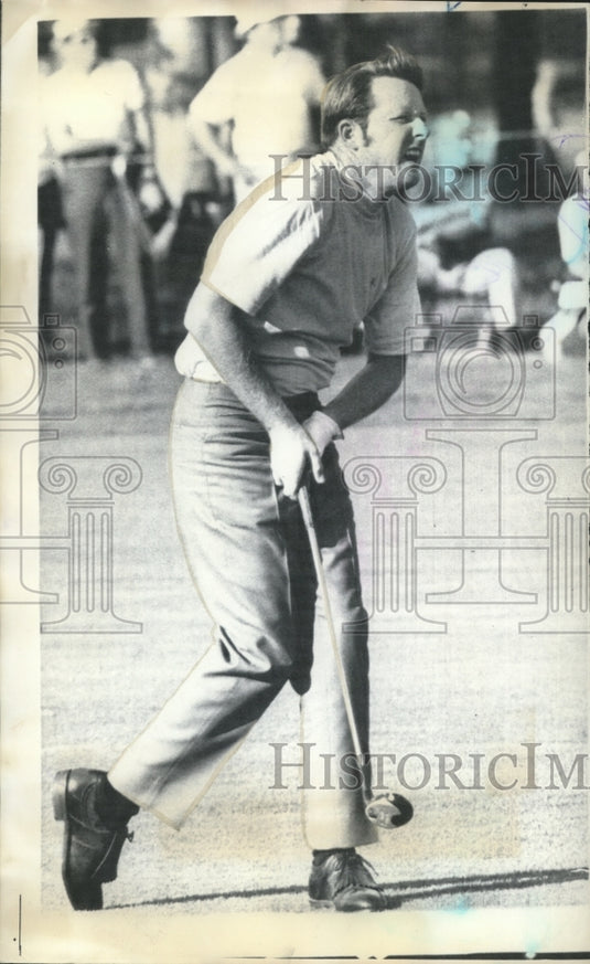 1969 Golf - Deane Beman Watching his Ball-Historic Images