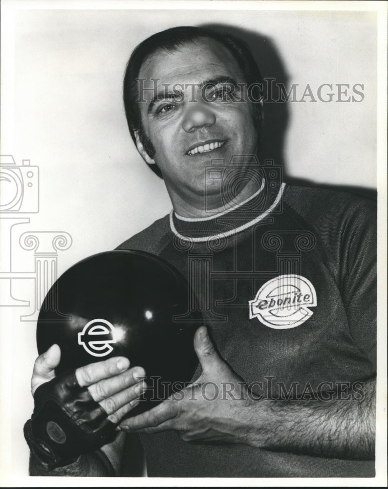 1972 Press Photo Bowling - Ray Bluth, Ebonite Pro Staff - nos04361- Historic Images