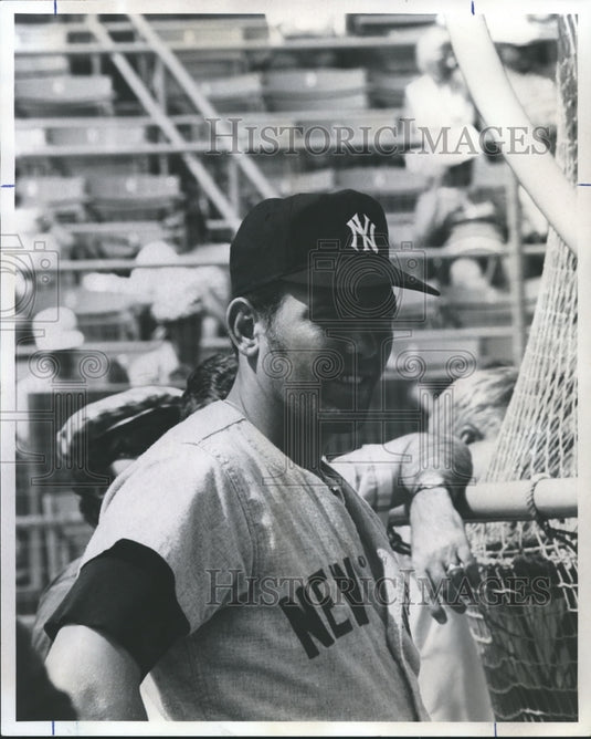 1970 Press Photo Curt Blefary, Baseball Player in Fort Lauderdale - nos04435 - Historic Images
