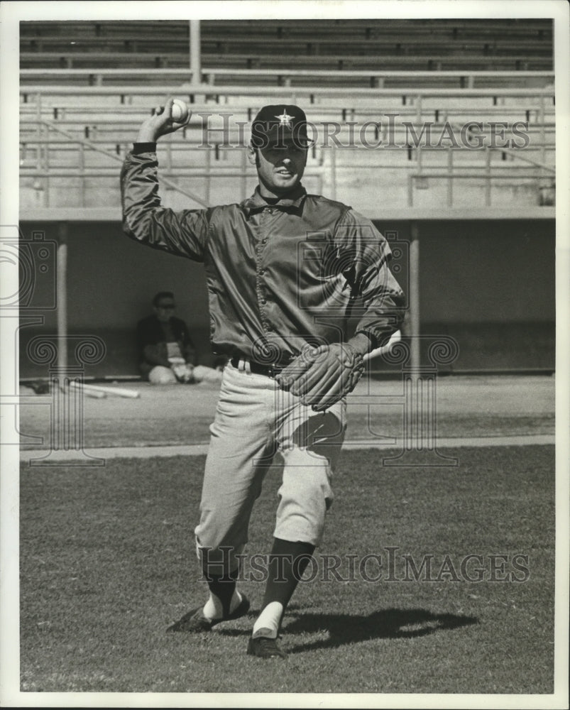 1970 Press Photo Josh Billingham, Astros Baseball Player - nos04746 - Historic Images