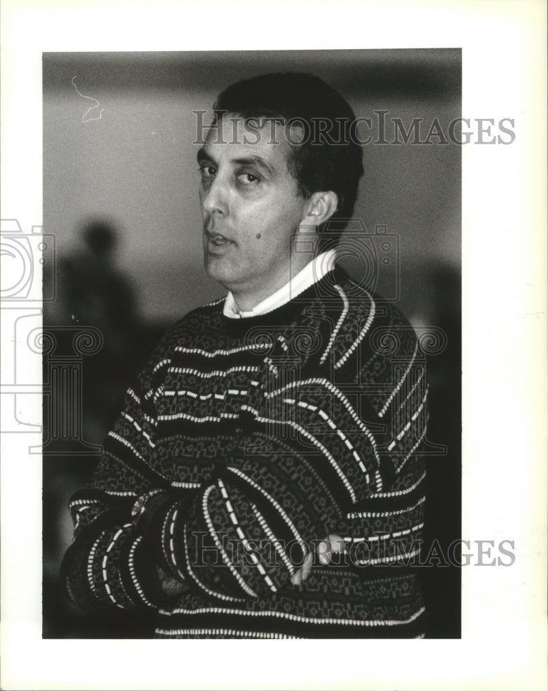 Press Photo Glenn Dyer, Bonnabel High School Men&#39;s Basketball Coach - nos04927- Historic Images