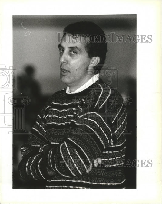 Press Photo Glenn Dyer, Bonnabel High School Men's Basketball Coach - nos04927- Historic Images