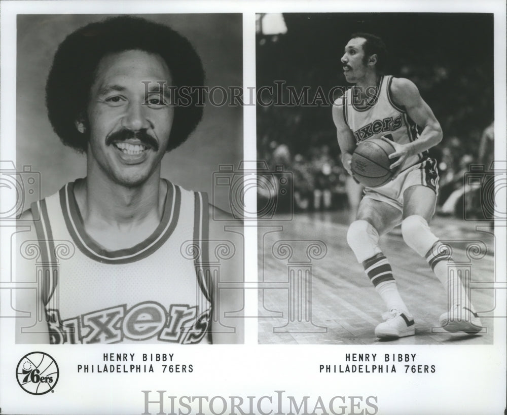 1979 Press Photo Henry Bibby, Philadelphia 76ers Basketball Player at Game - Historic Images