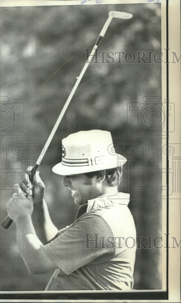 1973 Press Photo Golfer Homero Blancas at Pensacola Florida Open Tournament- Historic Images