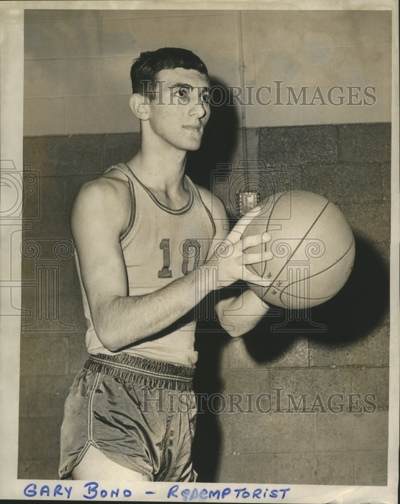 Press Photo Basketball - Gary Bond of Redemptorist High School - nos05746 - Historic Images