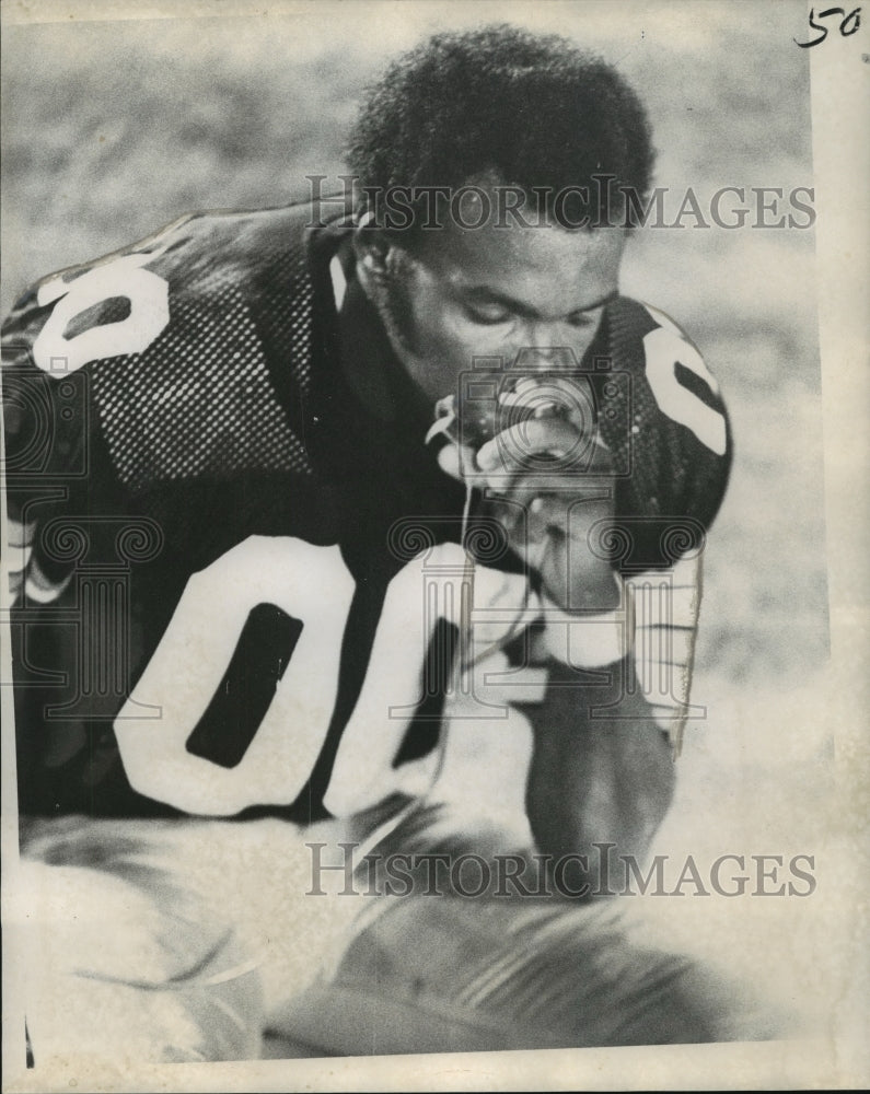 1970 Press Photo Ken Burrough, Football Player - nos06012 - Historic Images