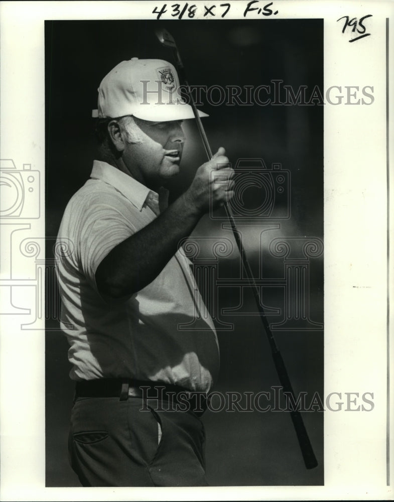 1979 Press Photo Golfer Billy Casper, Veteran presses onward in Golf Tournament - Historic Images