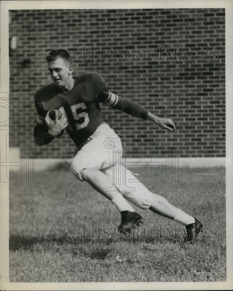 Press Photo Adrain Colan Gerard, Football Player - nos06370- Historic Images