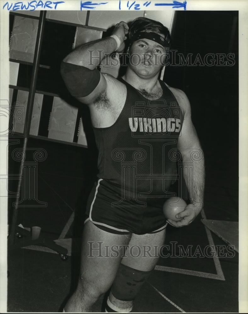 1984 Wrester Arnold Campbell, Airline - Historic Images