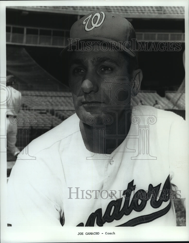 1972 Press Photo Baseball Joe Camacho - nos06486- Historic Images