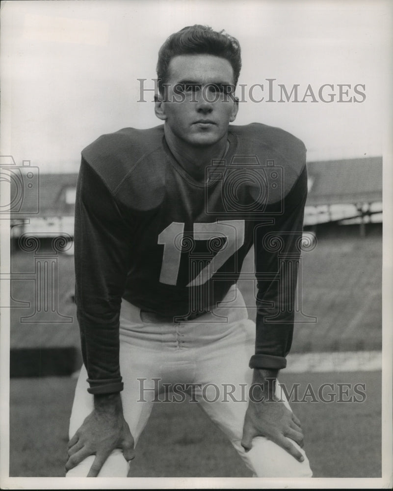 1967 Press Photo Football Player Pete Clement - nos06586 - Historic Images