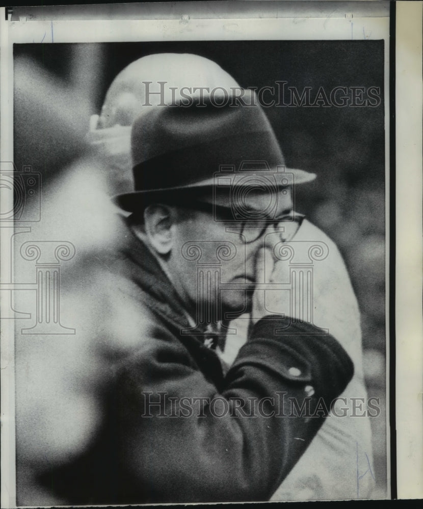 1968 Press Photo Head Football Coach Blanton Collier - nos06737 - Historic Images