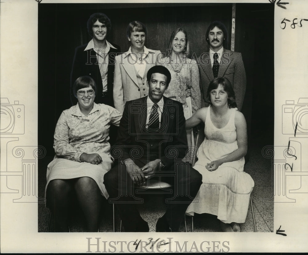 1978 Press Photo University of New Orleans Most Valuable Players in Sports-Historic Images