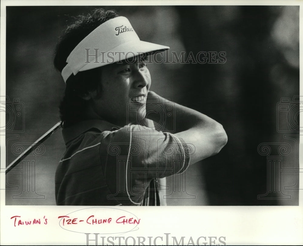1983 Press Photo Golfer Tze-Chung Chen from Taiwan - nos07104- Historic Images