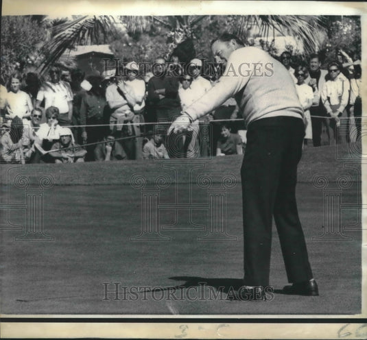 1969 Press Photo Golfer Billy Casper - nos07721 - Historic Images