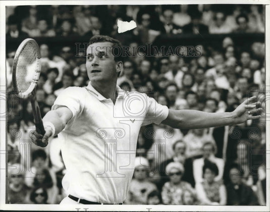 1967 West Germany Tennis Player Wilhelm Bungert - Historic Images