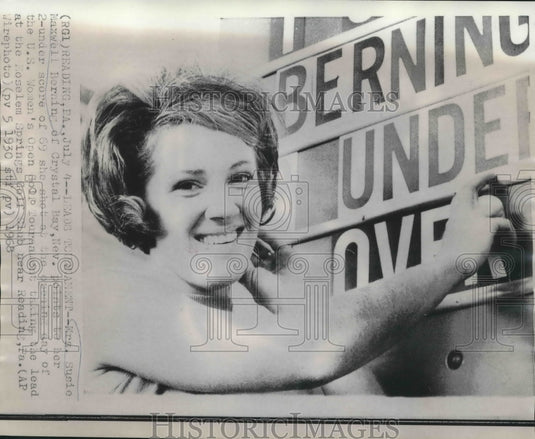 1968 Press Photo Golfer Mrs. Susie Maxwell Berning of Crystal Bay, Nevada- Historic Images