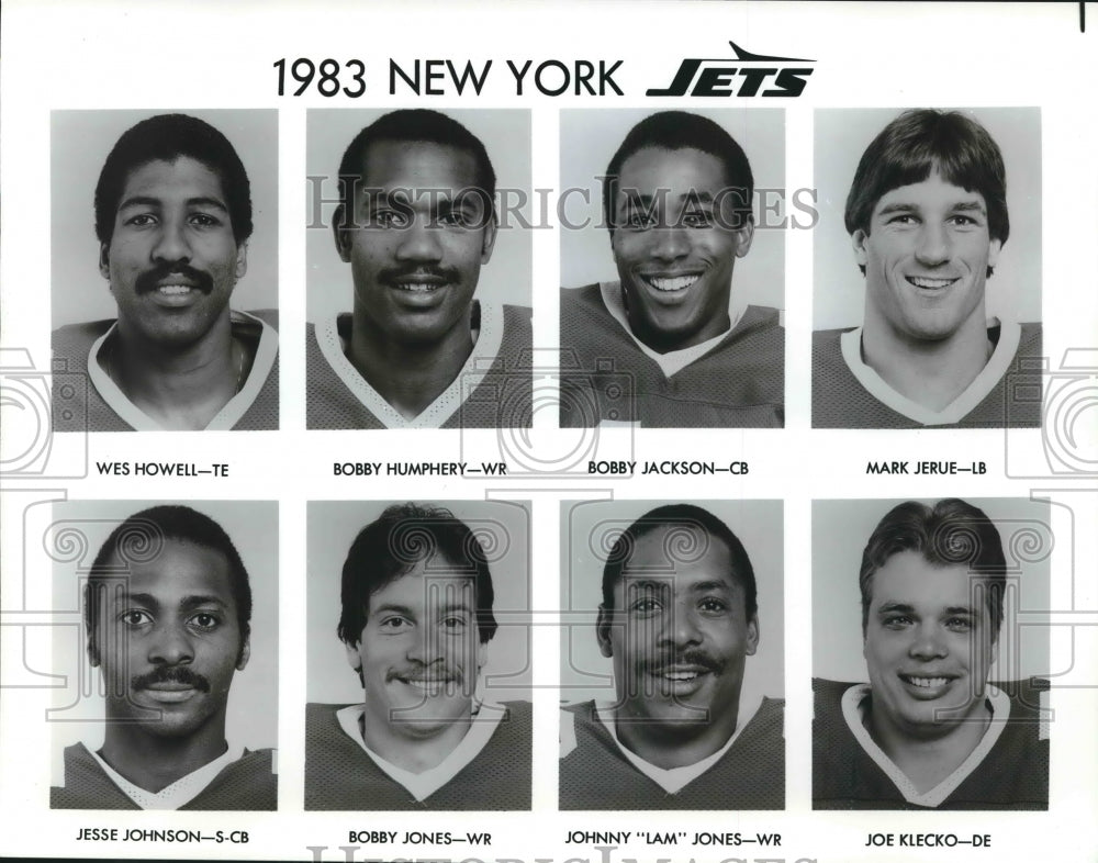 1983 New York Jets Football Players Nos07979 Historic Images 1983-new-york-jets-football-players-nos07979-historic-images