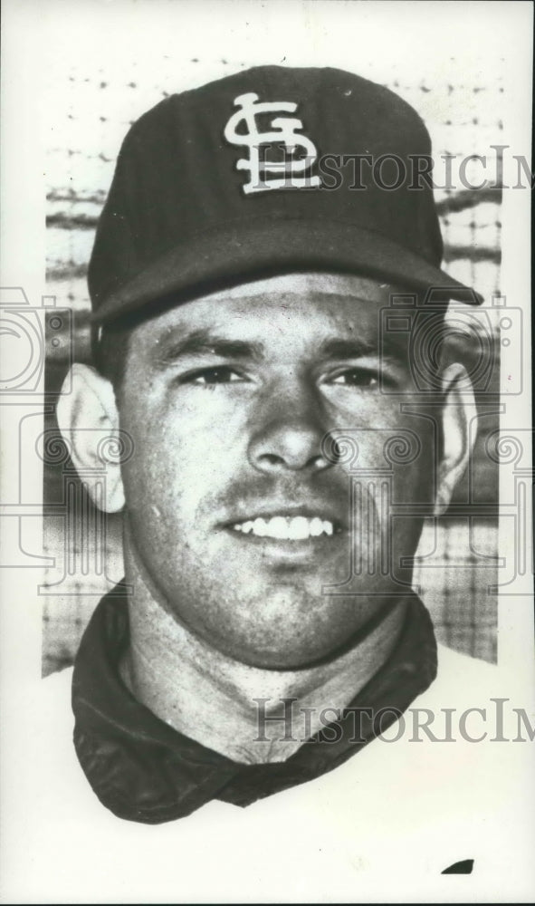 1969 Press Photo Nelson Briles, Saint Louis Baseball Player - nos08077- Historic Images