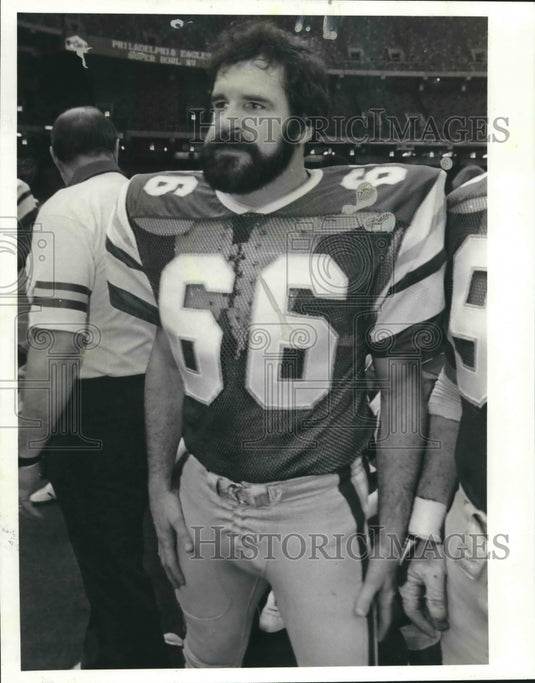 1981 Press Photo Bill Bergey, Football Player - nos08121 - Historic Images