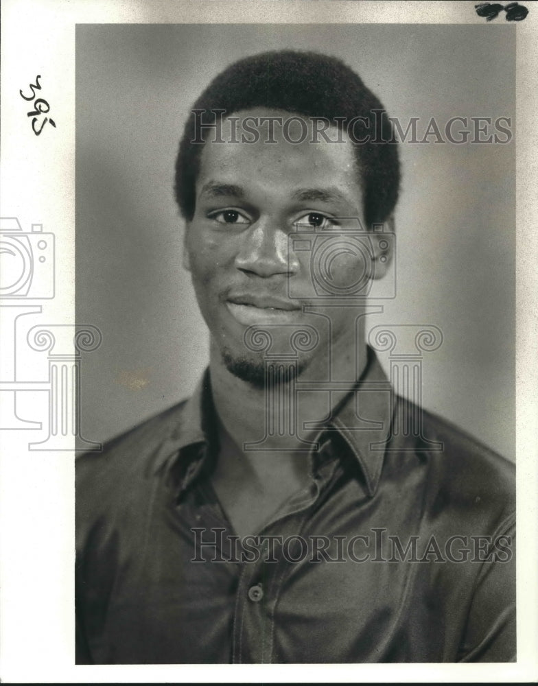 1979 Press Photo Carver Football Player Belton Brister - nos08426- Historic Images