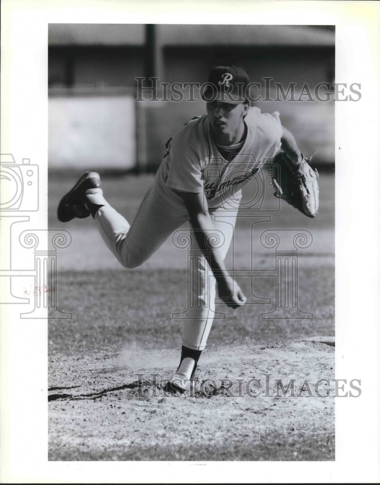 1992 Press Photo Tulane Rummel Baseball Player Brad Burckel - nos08529 - Historic Images
