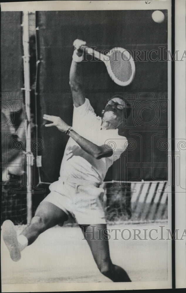 1967 Arthur Ashe, Tennis Player at Pan American Games in Minneapolis - Historic Images