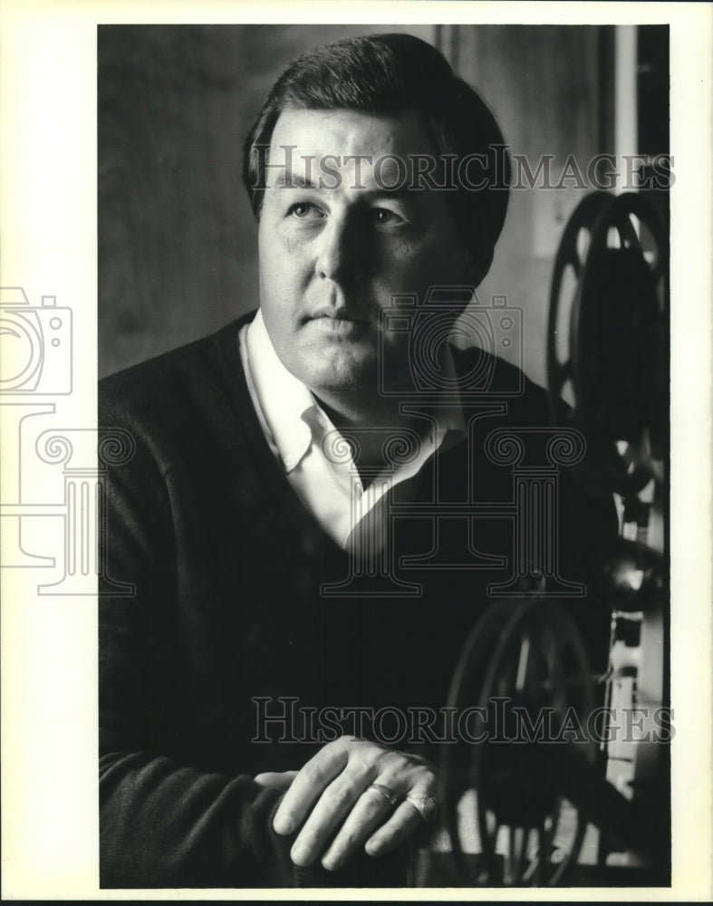 1988 Press Photo Tulane University Assistant Coach Greg Davis, Football - Historic Images