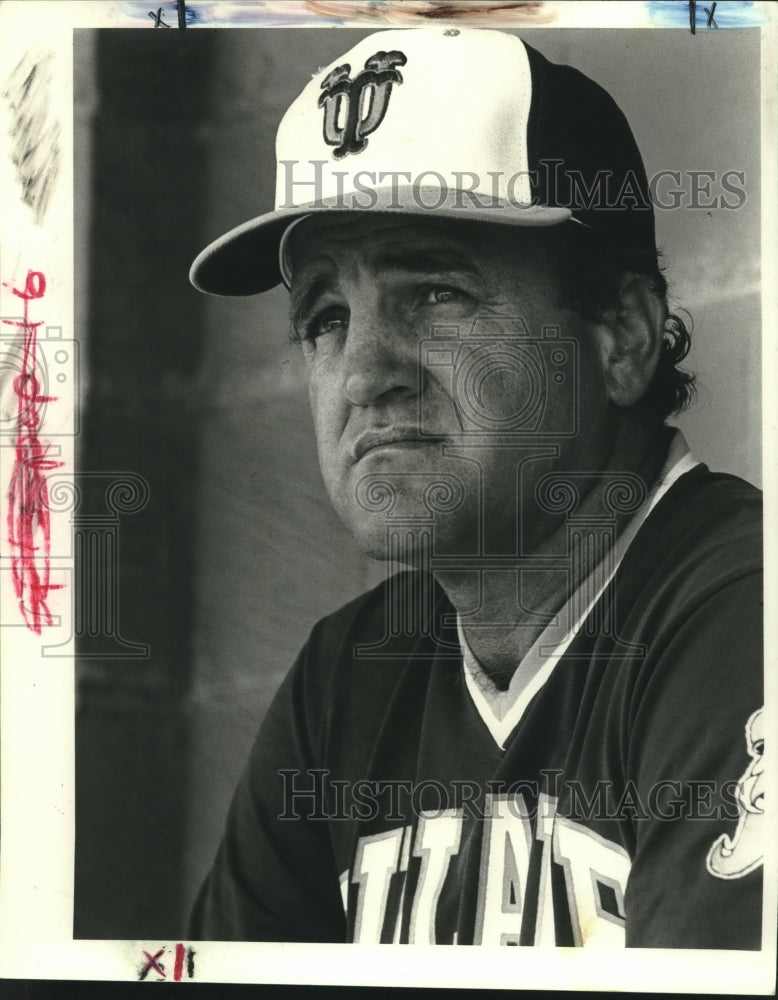 1981 Press Photo Joe Brockoff, Tulane University Baseball Coach - nos08899 - Historic Images