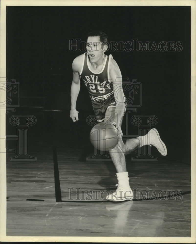 Press Photo Gene Danko, University of Maryland Basketball Player - nos08947 - Historic Images