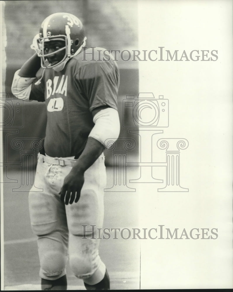 1975 Press Photo Johnny Davis, Alabama Football Player - nos09191 - Historic Images