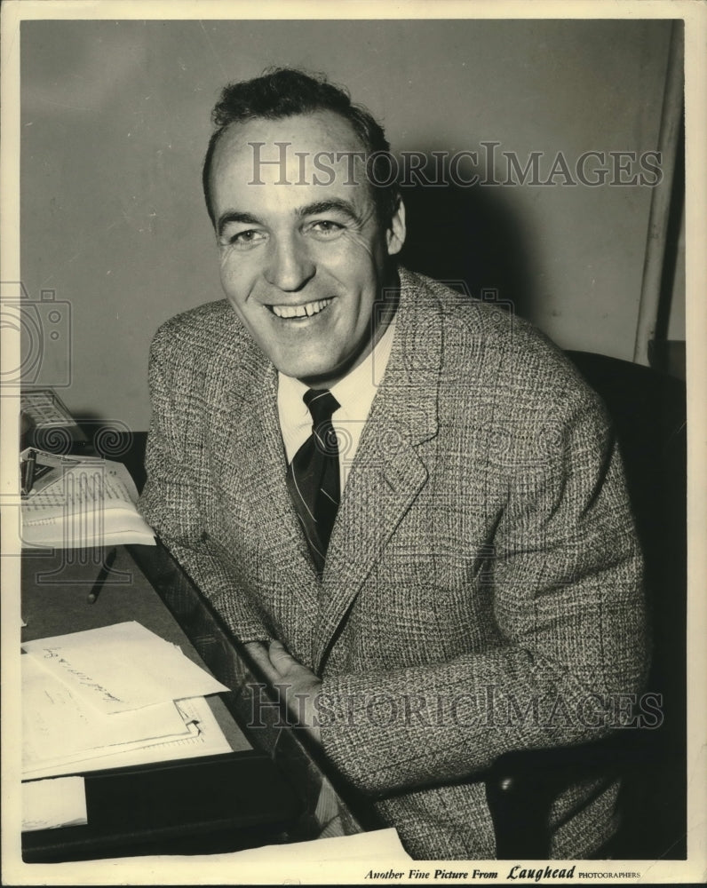 Press Photo James J. Corbett, Louisiana State University Athletics Dir ...