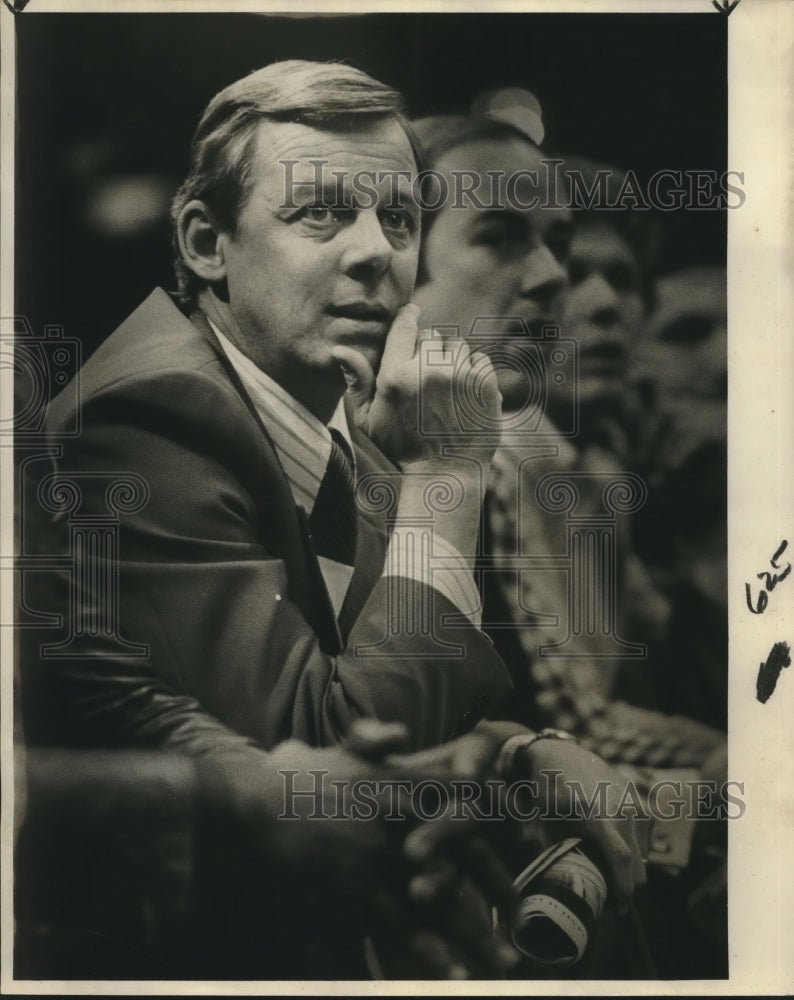 1978 Press Photo Roy Danforth, Basketball Coach - nos09302- Historic Images