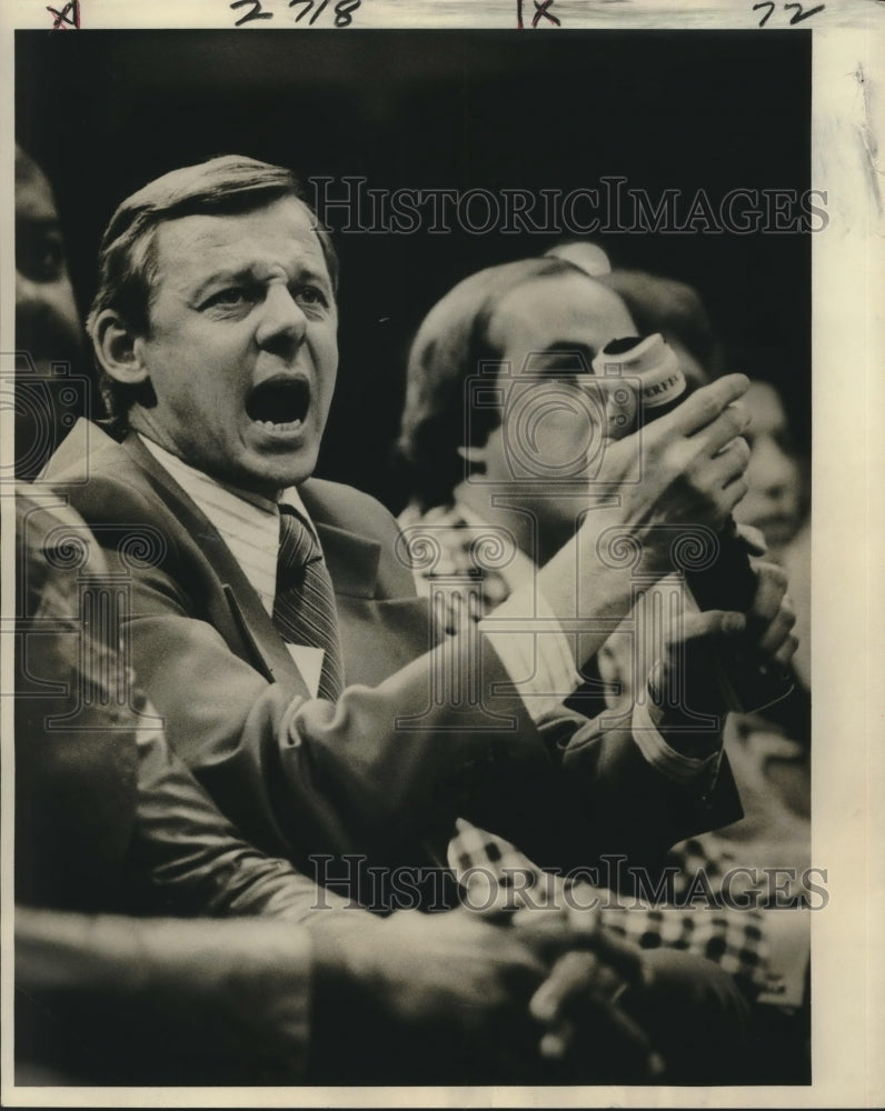 1978 Press Photo Roy Danforth, Basketball Coach - nos09304 - Historic Images