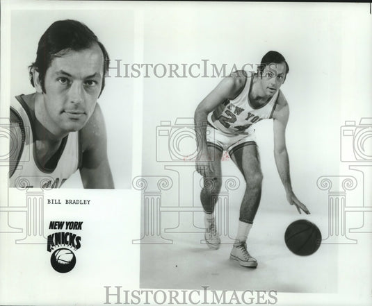 1975 Press Photo Bill Bradley, New York Knicks Basketball Player - nos09457 - Historic Images