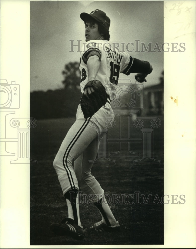 1979 Press Photo Roger Erickson, Minnesota Twins Baseball Player - nos10211 - Historic Images