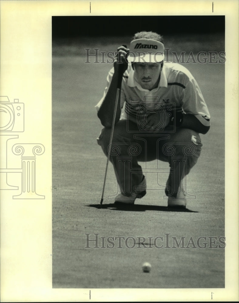1990 Press Photo Golfer Rick Fehr - nos10236 - Historic Images