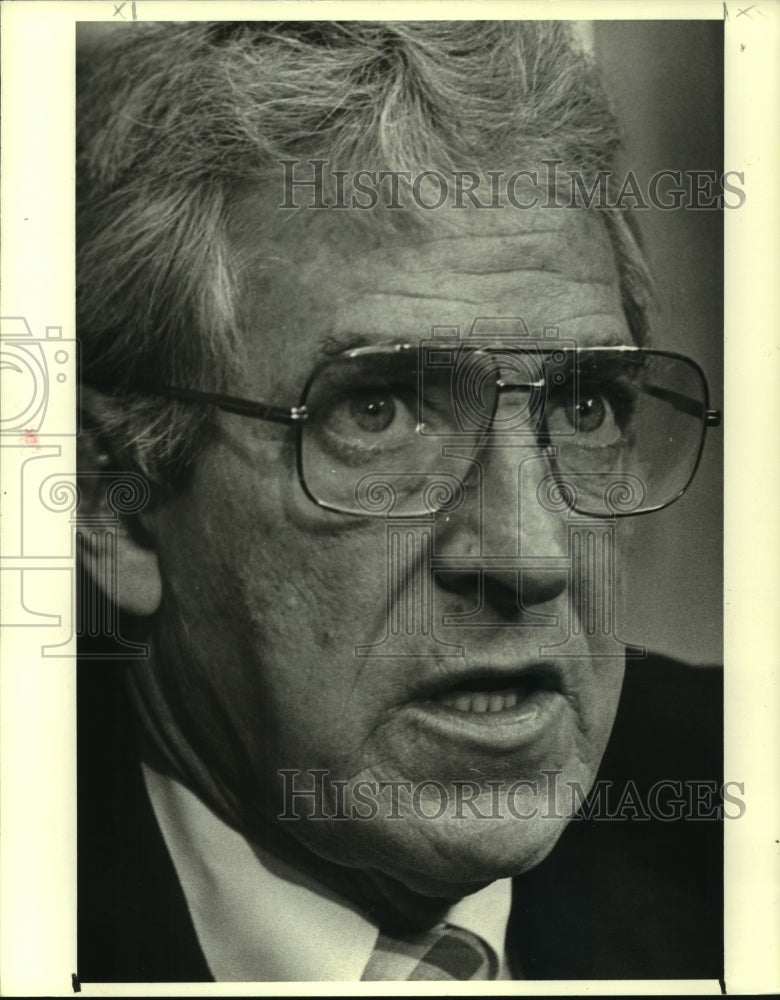 1986 Press Photo Jim Finks, Saints Football Manager - nos10294 - Historic Images