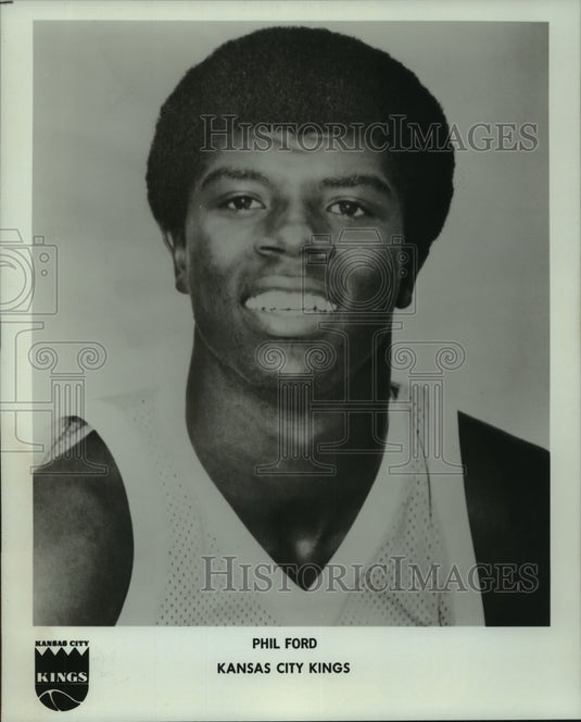 1979 Press Photo Phil Ford, Kansas City Kings Basketball Player - nos10590 - Historic Images