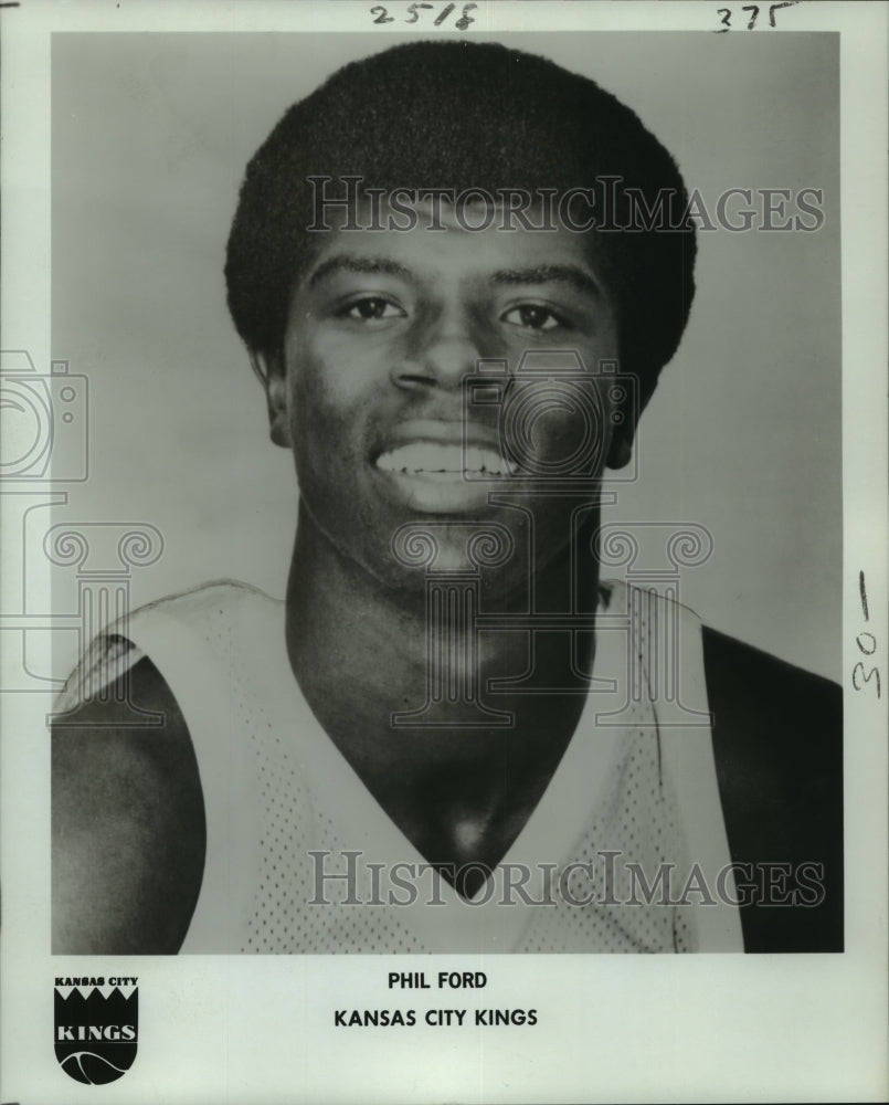 1979 Press Photo Phil Ford, Kansas City Kings Basketball Player - nos10592 - Historic Images