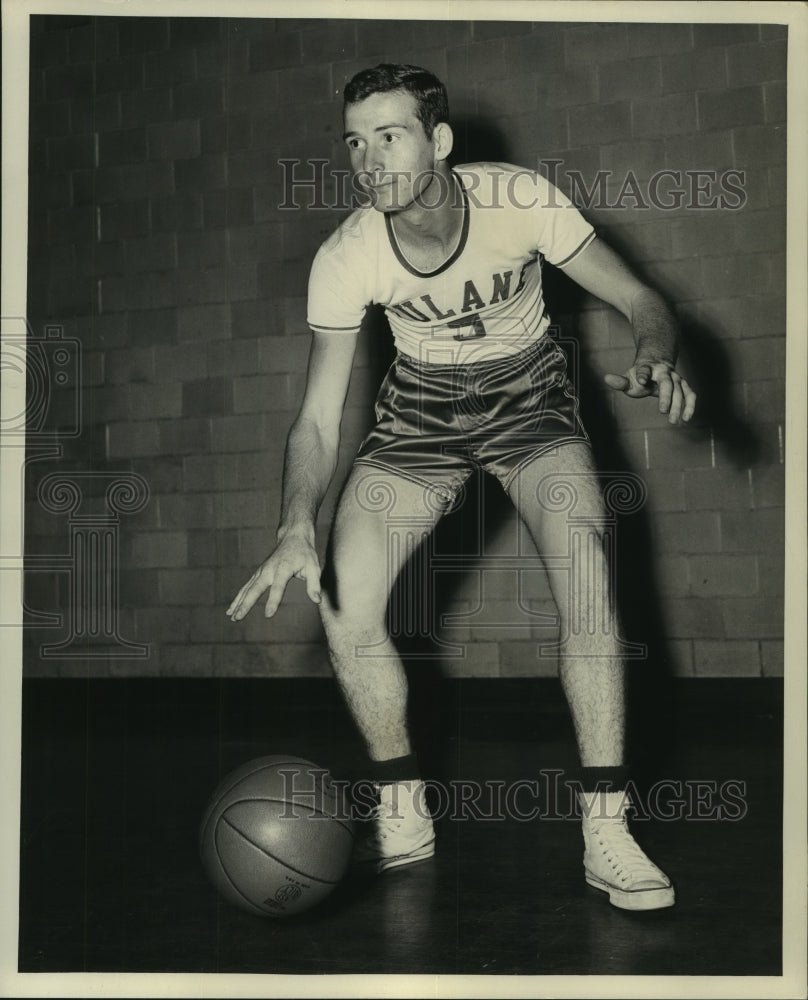 Clyde Cox, Tulane University Basketball Forward Player - Historic Images