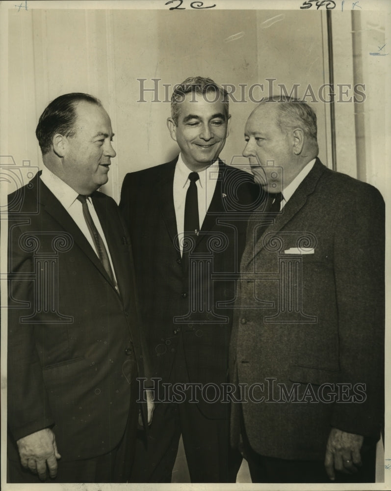 1966 Bob Devaney, Nebraska Football Coach and Sugar Bowl Officials-Historic Images