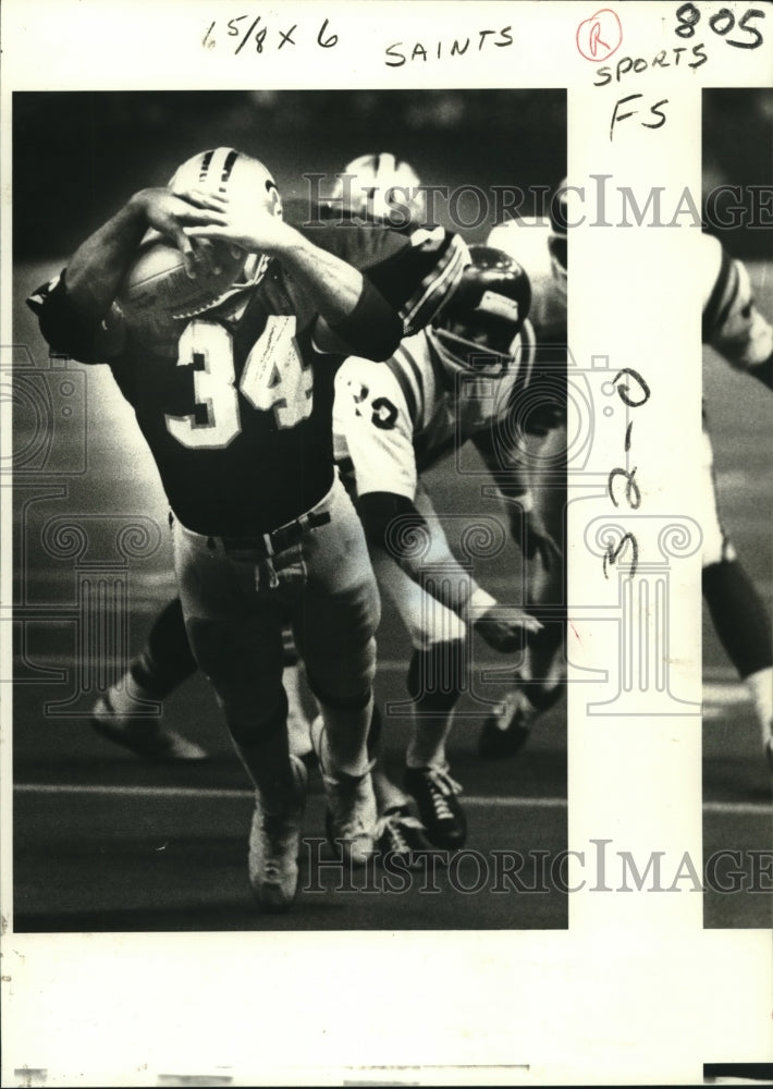 1978 New Orleans Saints Tony Galbreath in Game Against Vikings - Historic Images