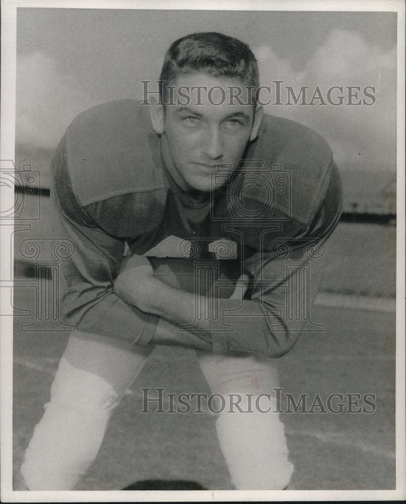 1967 Football - Wayne Dugas, Fullback for Tulane - Historic Images