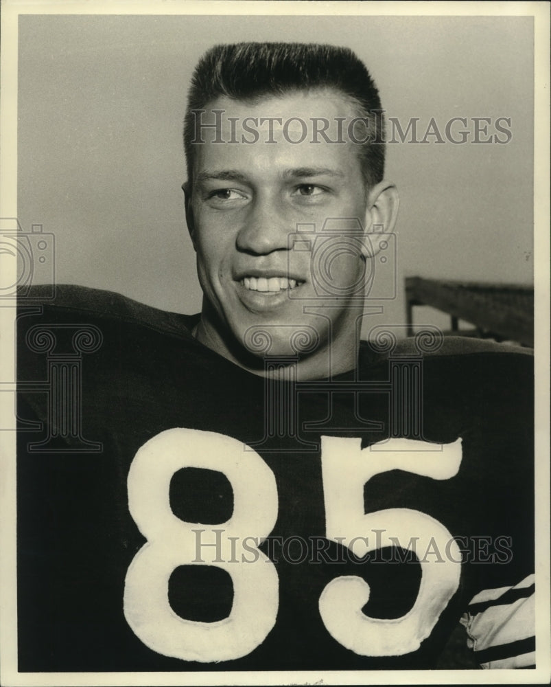 1967 Press Photo University of Mississippi football player Bobby Fisher- Historic Images