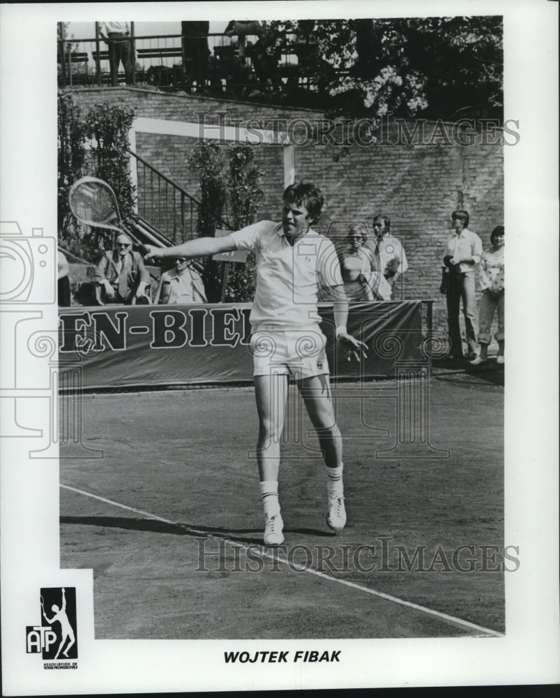 1979 ATP Tour tennis pro Wojtek Fibak - Historic Images