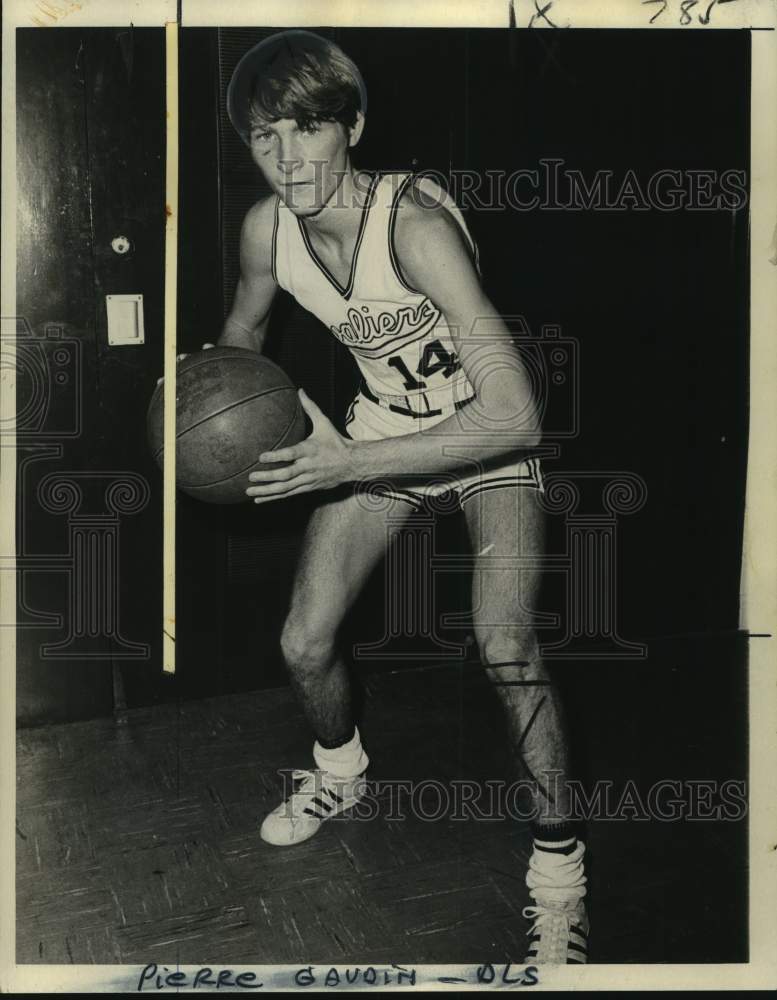 1973 Press Photo DLS basketball player Pierre Gaudin - nos12963- Historic Images